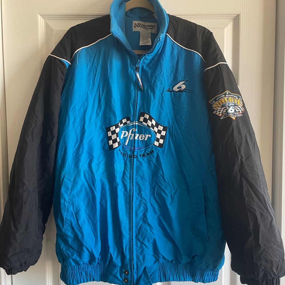 Racing Jacket - Blue and Black